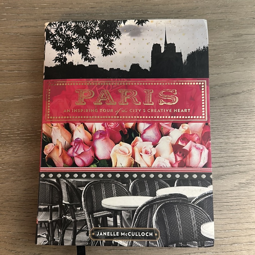 Paris book from Anthropologie